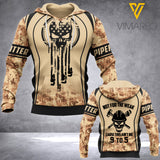PERSONALIZED PIPEFITTER HOODIE 3D PRINTED LC