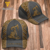 PERSONALIZED OILFIELD PEAKED CAP 3D