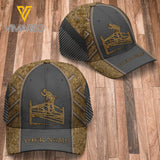 PERSONALIZED ROOFER PEAKED CAP 3D