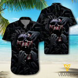 SKULL HAWAII SHIRT