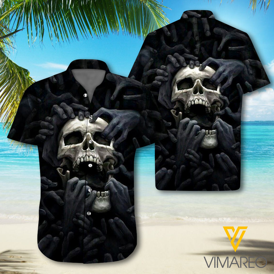 SKULL HAWAII SHIRT