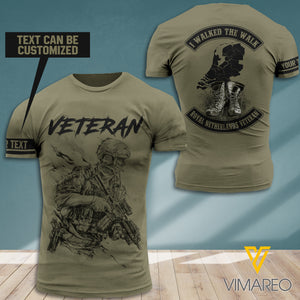 PERSONALIZED HOLLAND VETERAN T-SHIRT