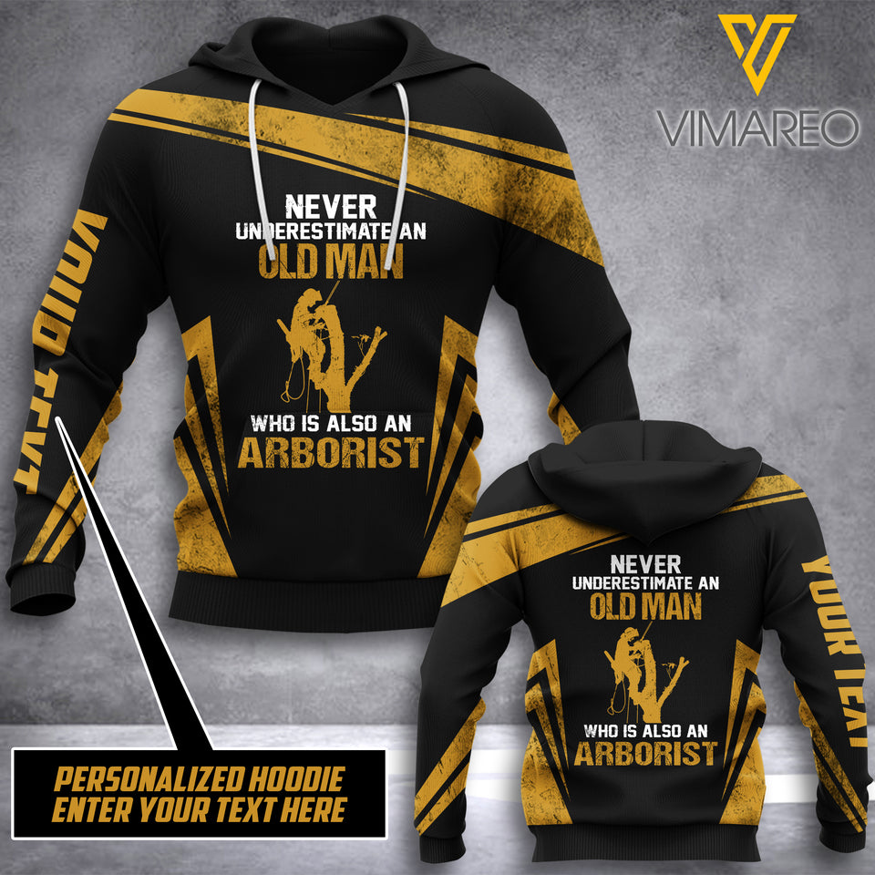 ARBORIST CUSTOMIZE HOODIE 3D PRINTED