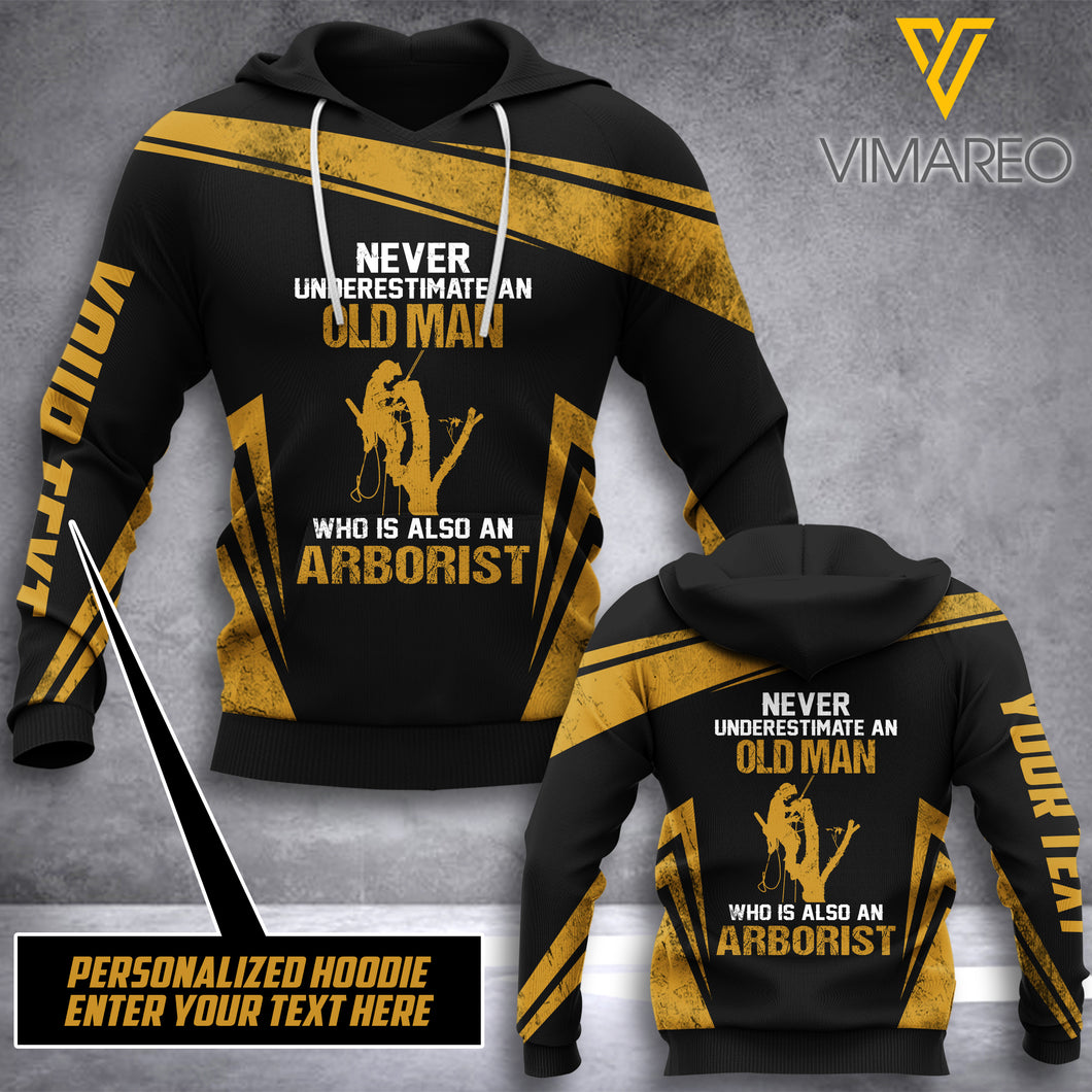 ARBORIST CUSTOMIZE HOODIE 3D PRINTED