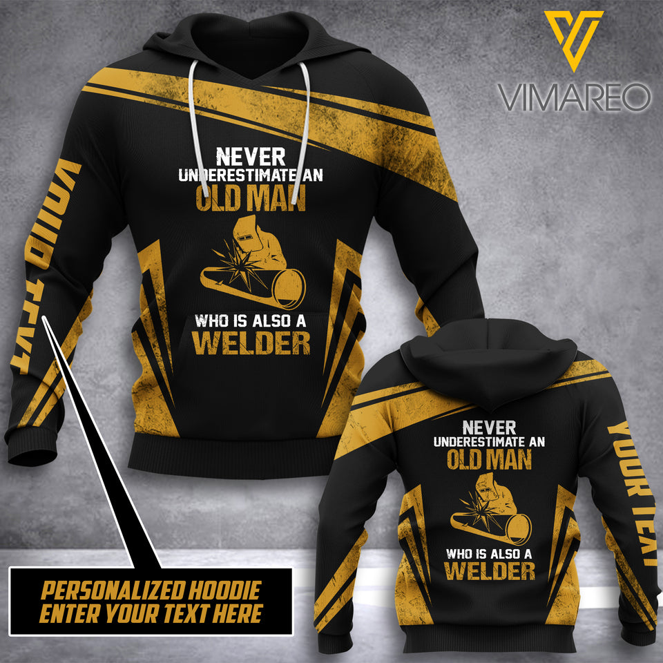 WELDER CUSTOMIZE HOODIE 3D PRINTED