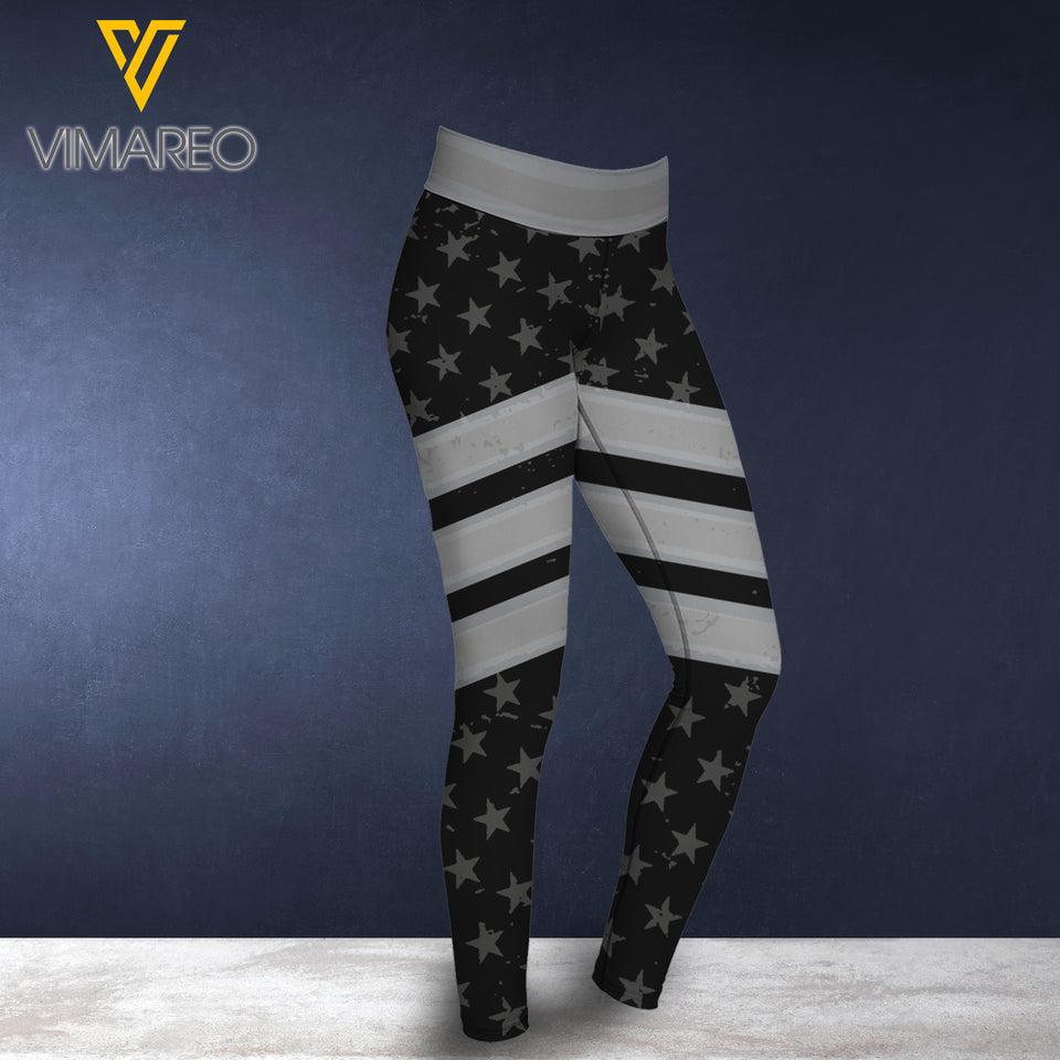 CORRECTIONS MOM CRISS-CROSS TANK TOP/LEGGING