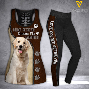 GOLDEN DOG COMBO TANK+LEGGING 3D PRINTED LC
