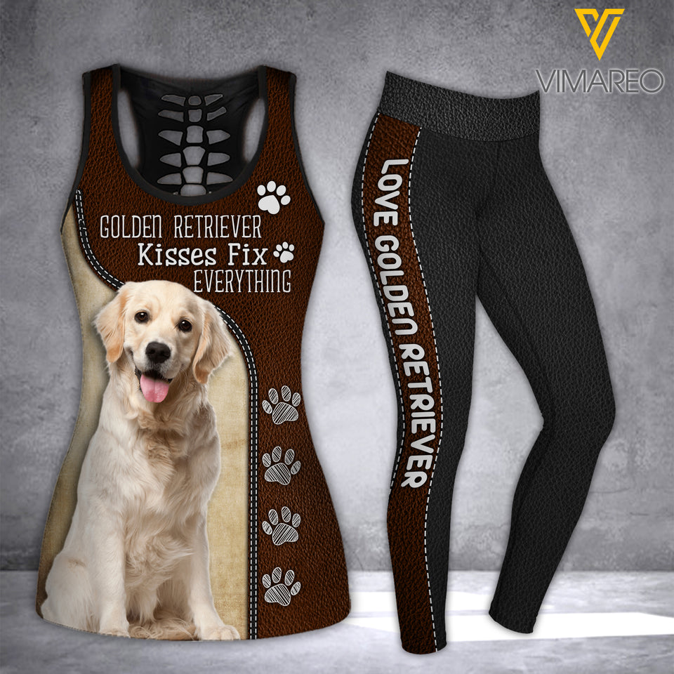 GOLDEN DOG COMBO TANK+LEGGING 3D PRINTED LC