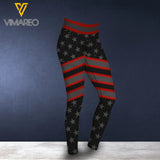 FIREFIGHTER MOM CRISS-CROSS TANK TOP/LEGGING