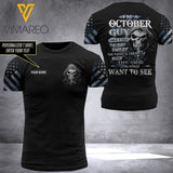 OCTOBER GUY CUSTOMIZE T-SHIRT