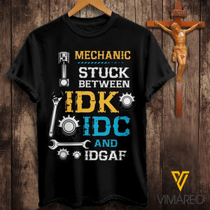 MECHANIC T-SHIRT 3D PRINTED LC