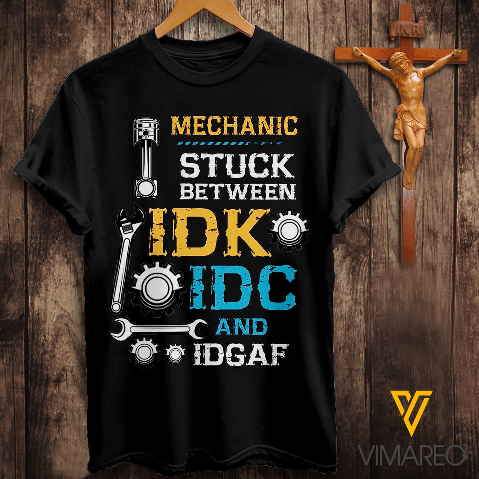 MECHANIC T-SHIRT 3D PRINTED LC