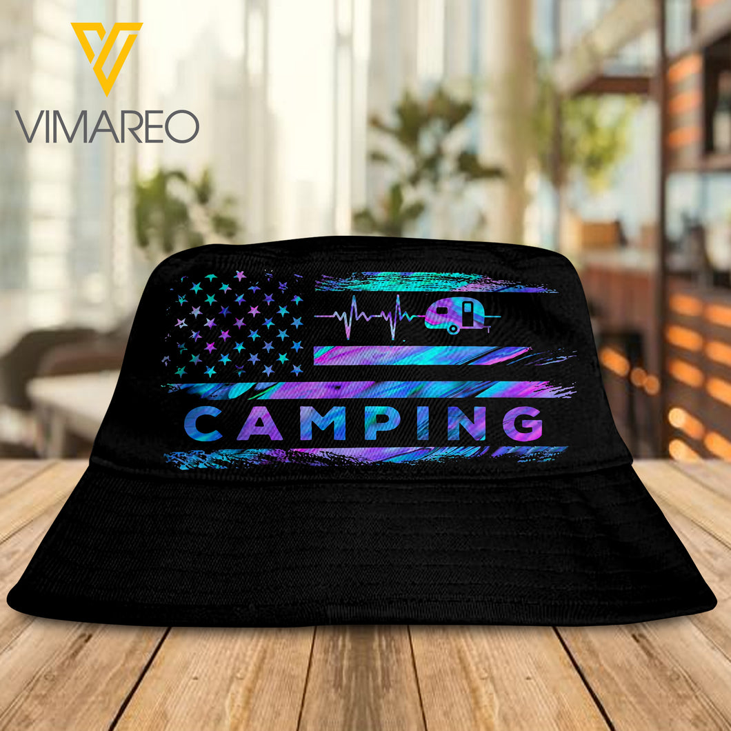 CAMPING BUCKET HAT 3D PRINTED NEYT20