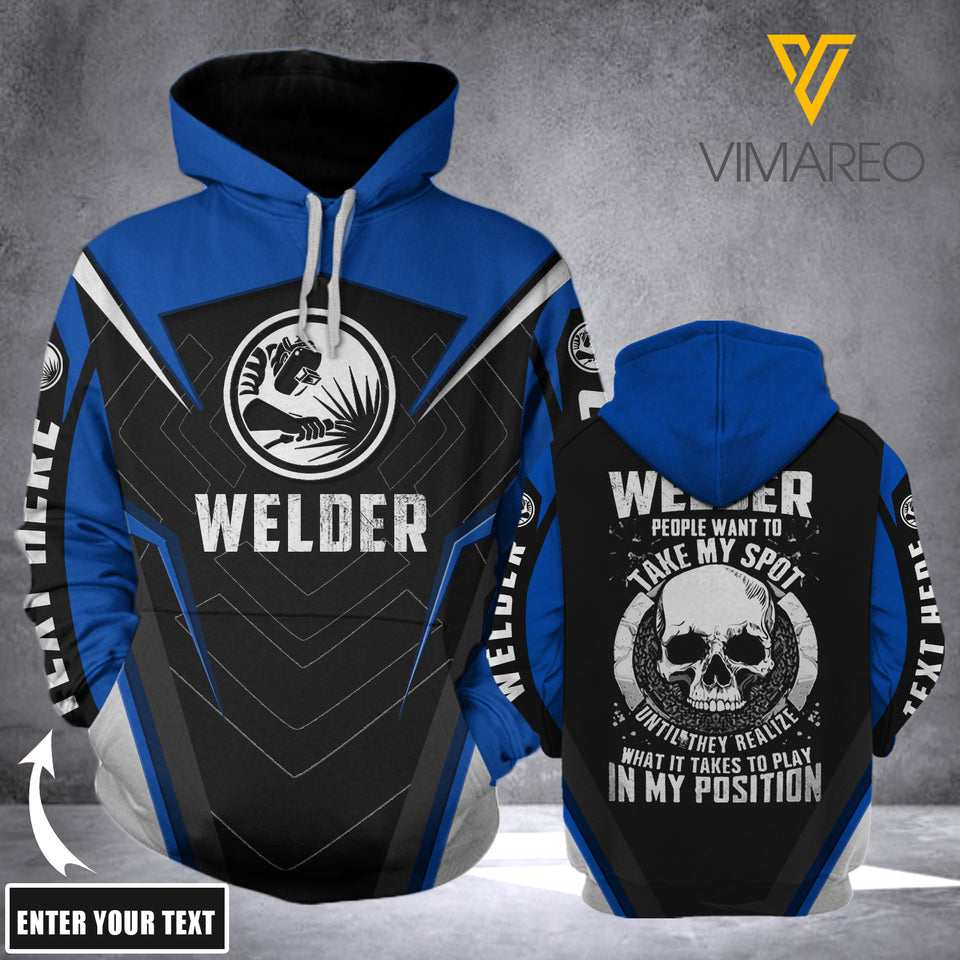 NY WELDER PEOPLE WANT TO TAKE MY SPOT HOODIE 3D PRINTED  JANHQ21
