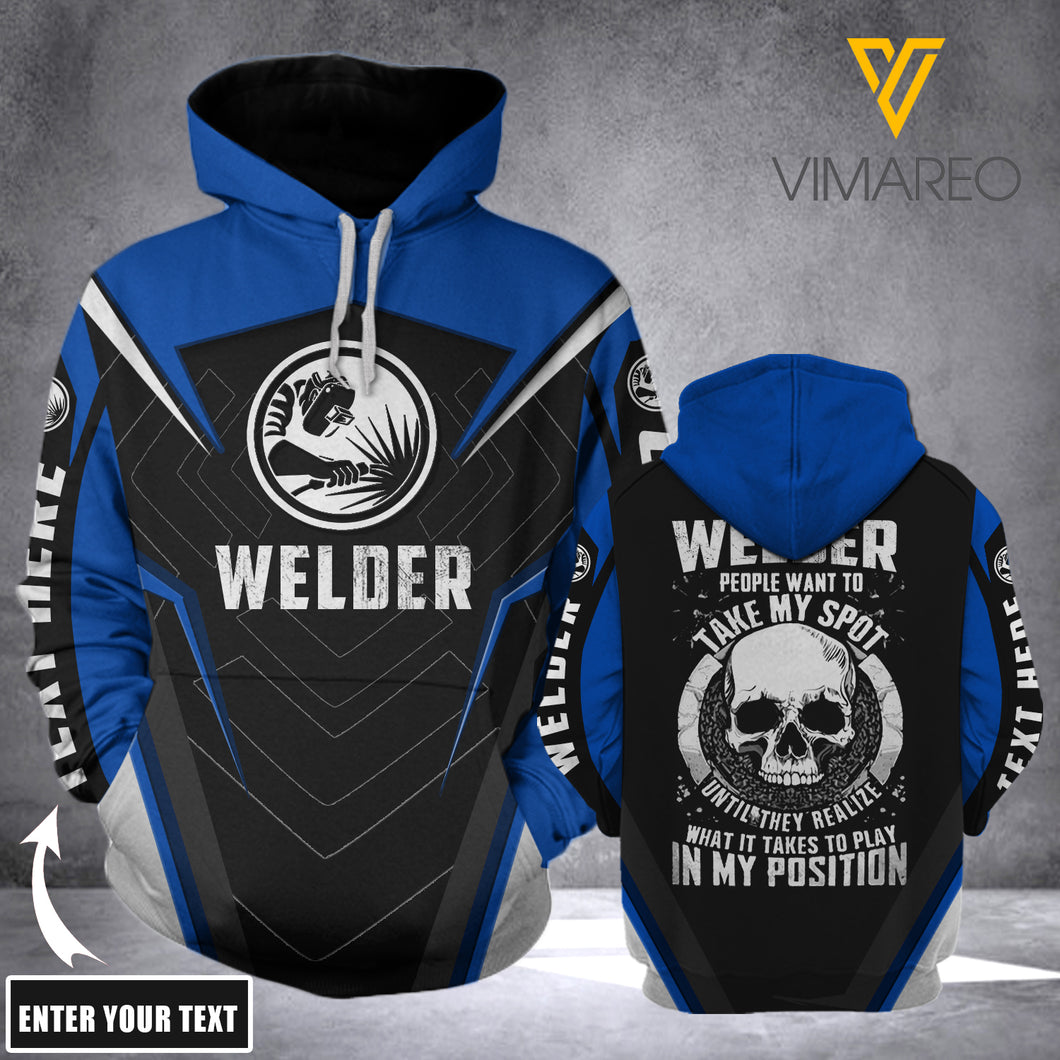 NY WELDER PEOPLE WANT TO TAKE MY SPOT HOODIE 3D PRINTED  JANHQ21