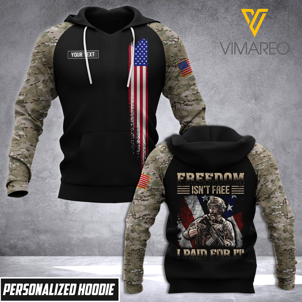 VMVH CUSTOMIZE USA army hoodie + tshirt 3d all print 0303 HVQ