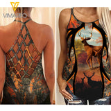 Hunting Girl Criss-Cross Open Back Camisole Tank Top 2503NGBVQ