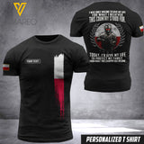 Customized POLAND Flag 3D PRINTED TSHIRT 2204NGBVQ