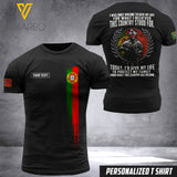 Customized Portugal Flag 3D PRINTED TSHIRT 2204NGBVQ
