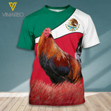 Rooster Mexico hoodie/tshirt  3d all print 1906TH