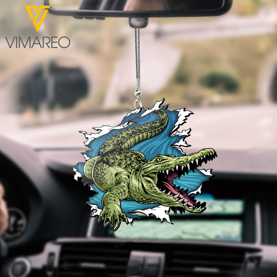 Crocodile Car Hanging Ornament 1407TH