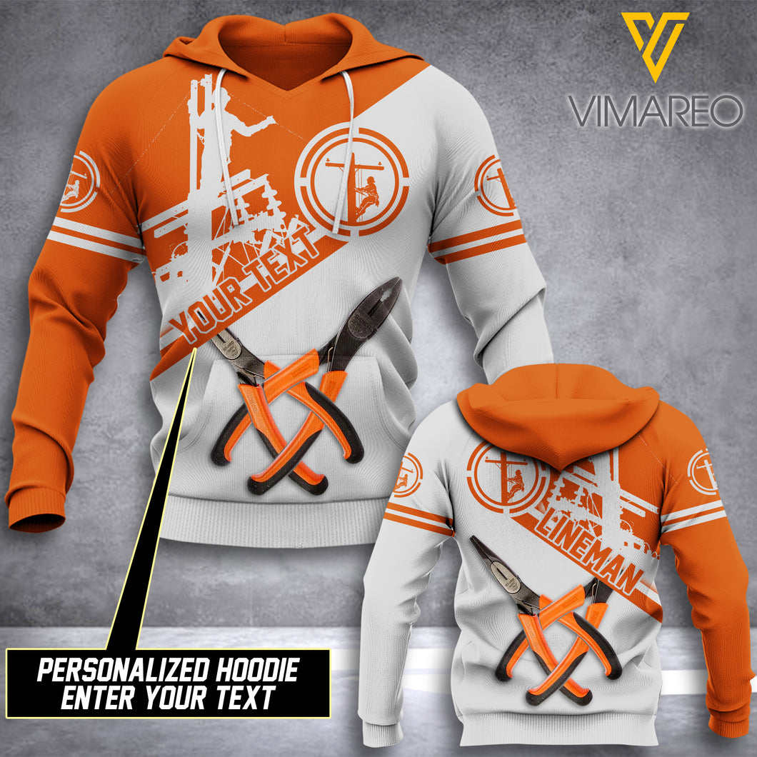 VMVH CUSTOMIZE Lineman HOODIE 3D ALL PRINT 0303 PDT