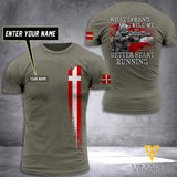 Customized Denmark Army 3D Printed TShirt 1004NGBTH