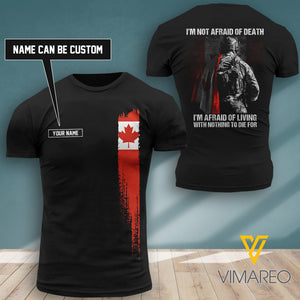 Customized CANADA 3D PRINTED SHIRT 1907TH