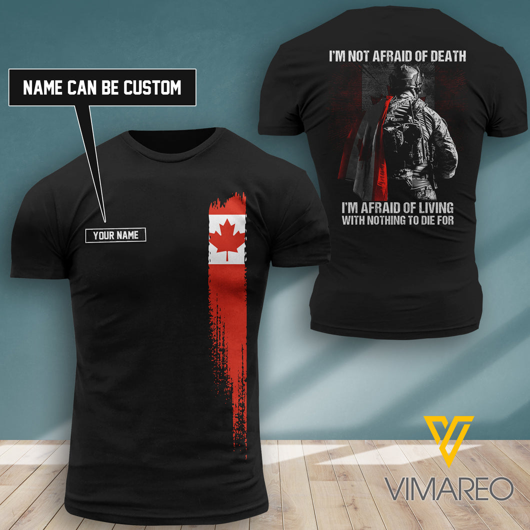 Customized CANADA 3D PRINTED SHIRT 1907TH