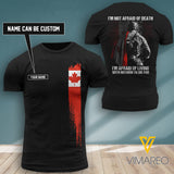 Customized CANADA 3D PRINTED SHIRT 1907TH