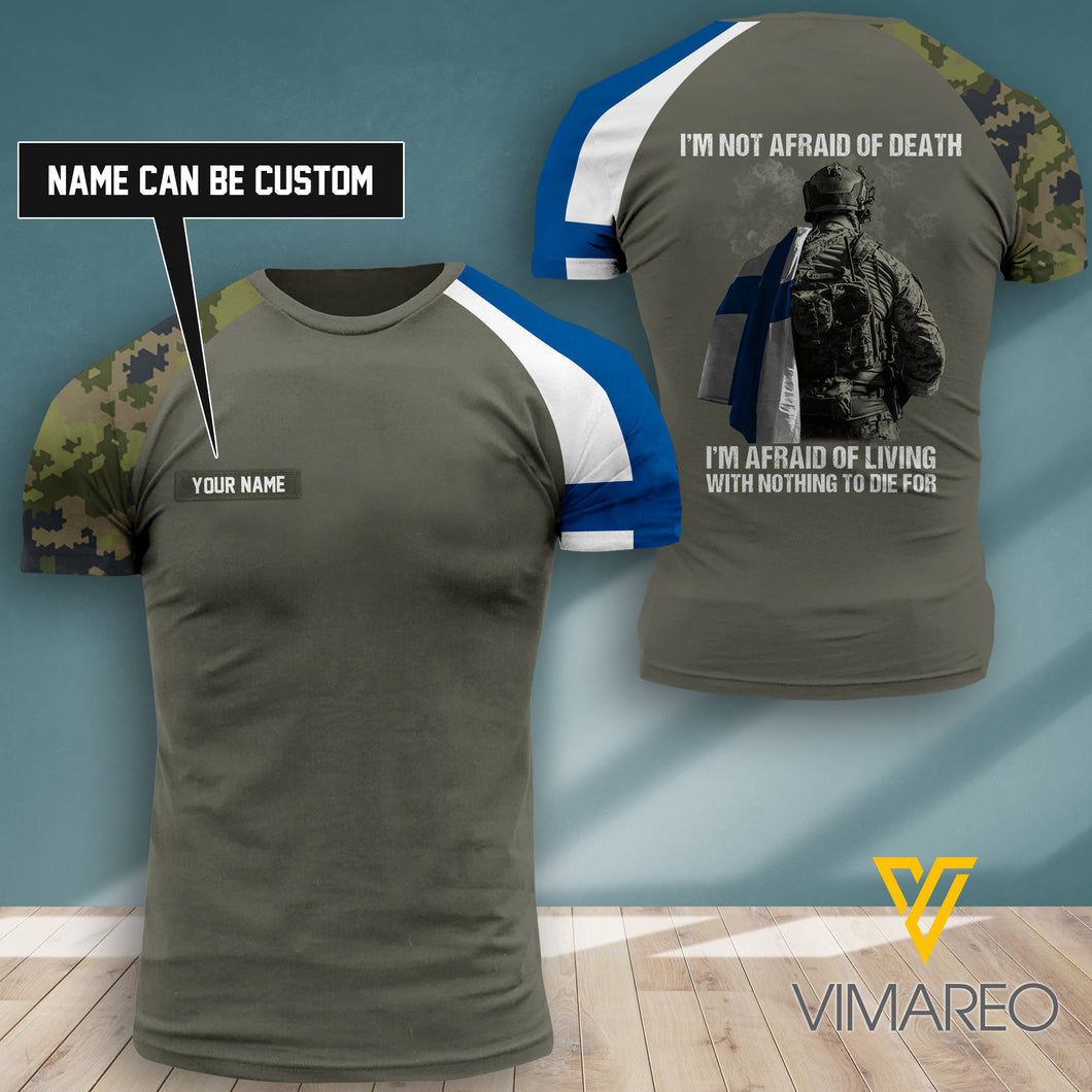 Customized Finland 3D PRINTED SHIRT 2307TH