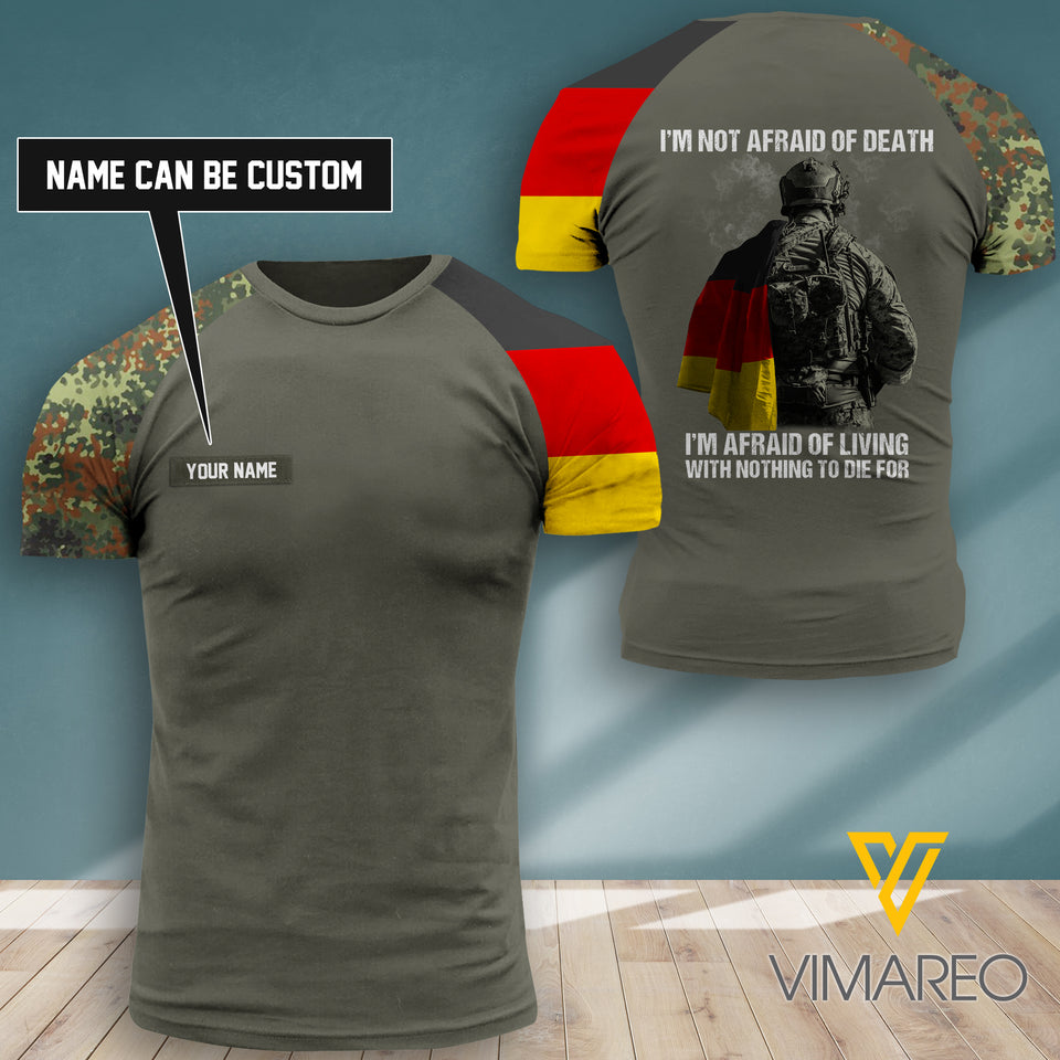 Customized GERMANY 3D PRINTED SHIRT 2007TH