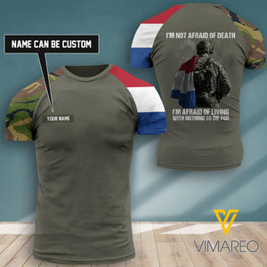 Customized HOLLAND 3D PRINTED SHIRT 2007TH