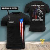 Customized Puerto rico 3D PRINTED SHIRT 1907TH