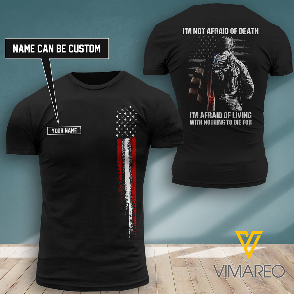 Customized USA 3D PRINTED SHIRT 1907TH