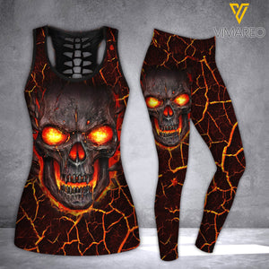 RED SKULL TANK/LEGGING 3D PRINTED VMYY