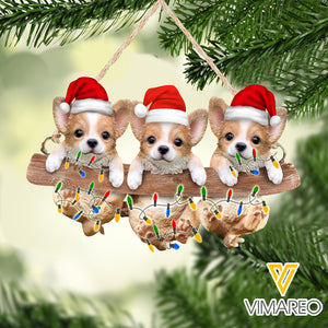 CORGI DOG ORNAMENT OCT-MA09