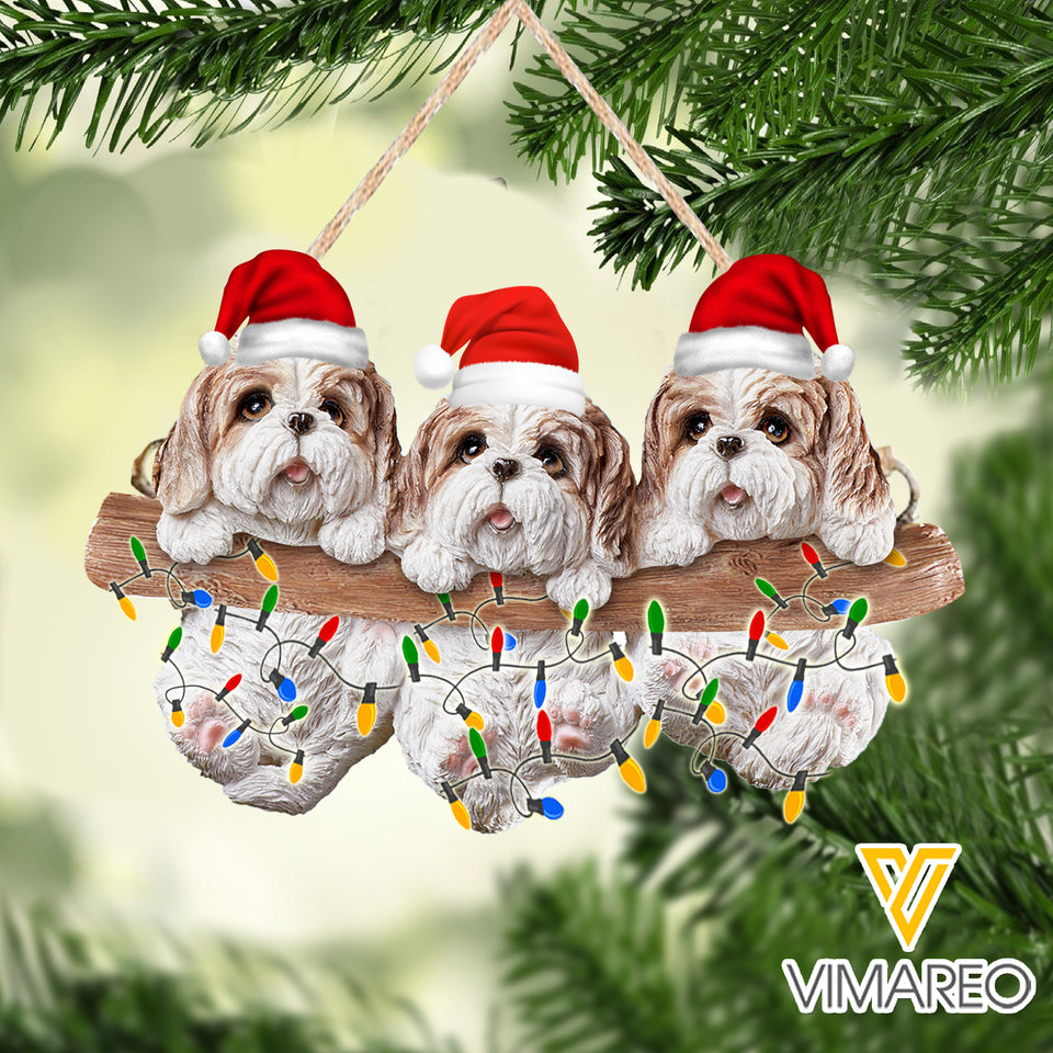 Shih Tzu DOG ORNAMENT OCT-MA09