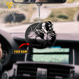 VMAH PERSONALIZED WELDER CAR HANGING ORNAMENT MAR-MA09