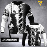 PERSONALIZED IRONWORKER HOODIE 3D PRINTED MAY-QH11