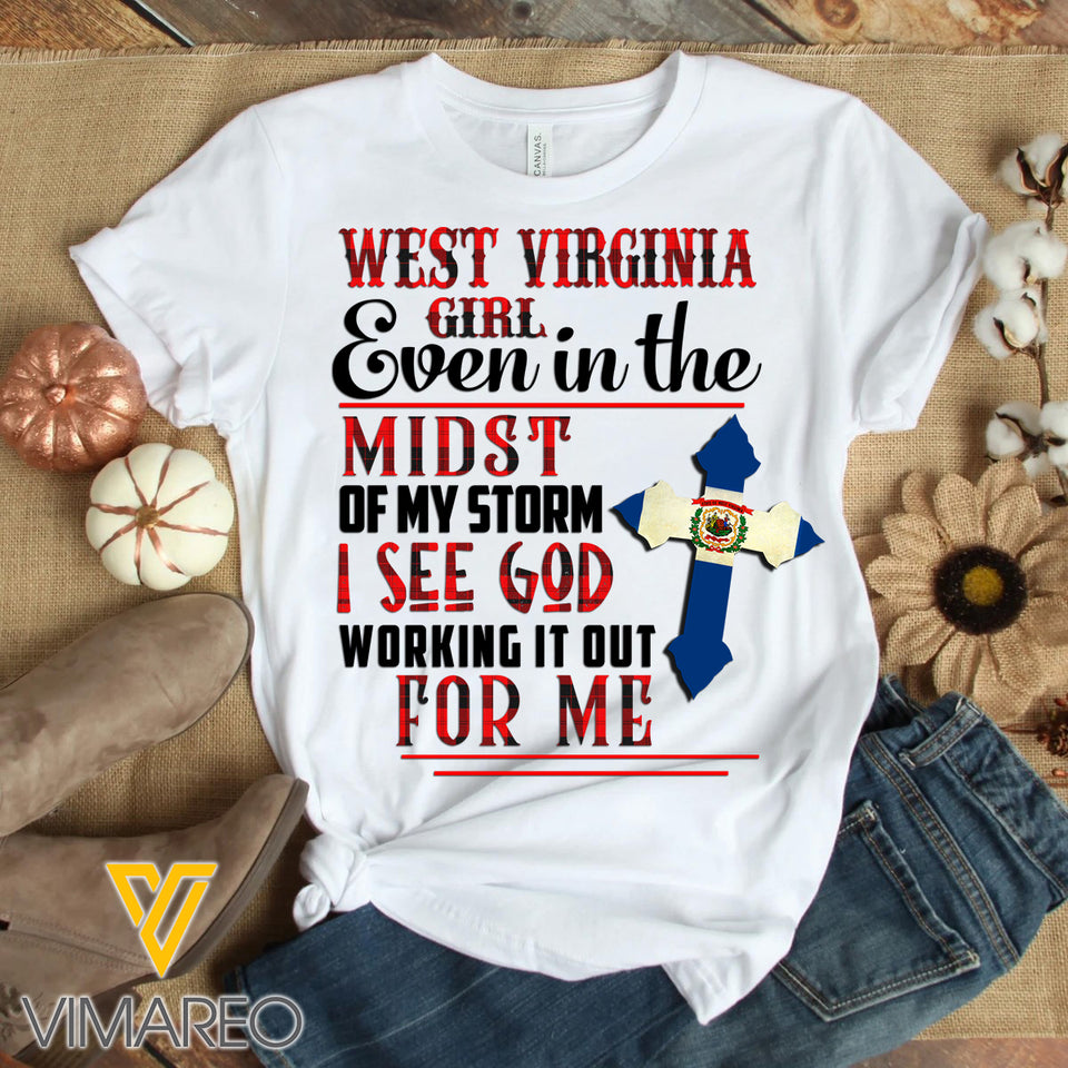 Virginia Girl Tshirt Printed MAY-QH12