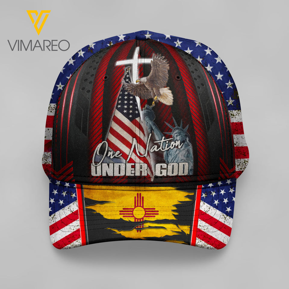 new mexico Peaked cap 3D TMT UNDER GOD