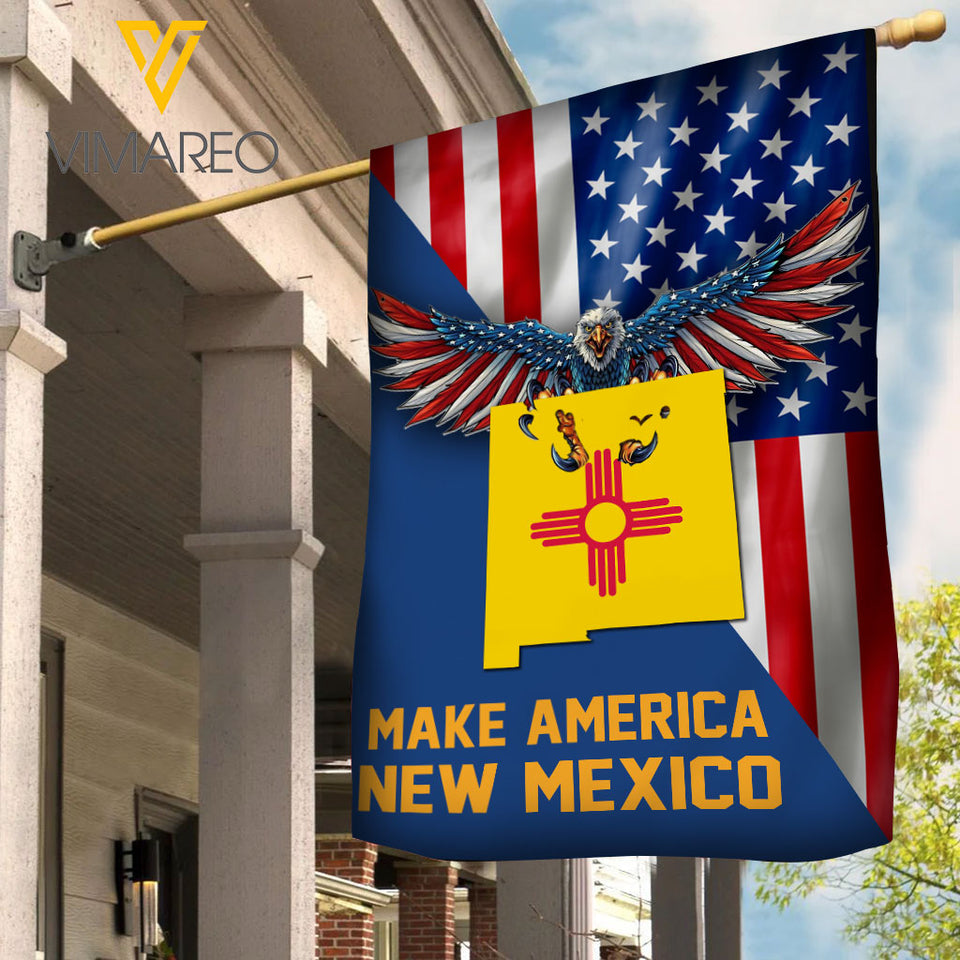 new mexico FLAG 3D PRINT MAKE AMERICA