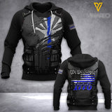 Arizona BLUE LINE HOODIE 3D TL83 GAP