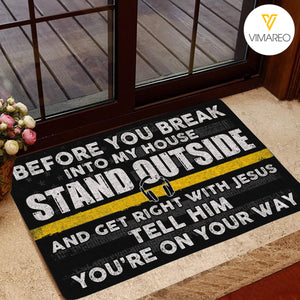 DISPATCHER DOORMAT LINE