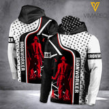 ironworker MASK HOODIE 3D PRINTED LMT DFL