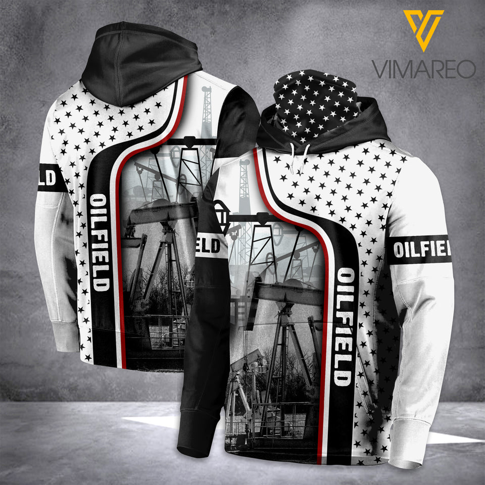 oilfield MASK HOODIE 3D PRINTED LMT DFL