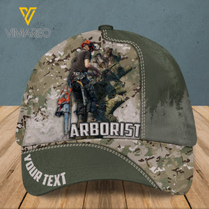 Arborist CUSTOMIZE Peaked cap 3D FLAG 1806