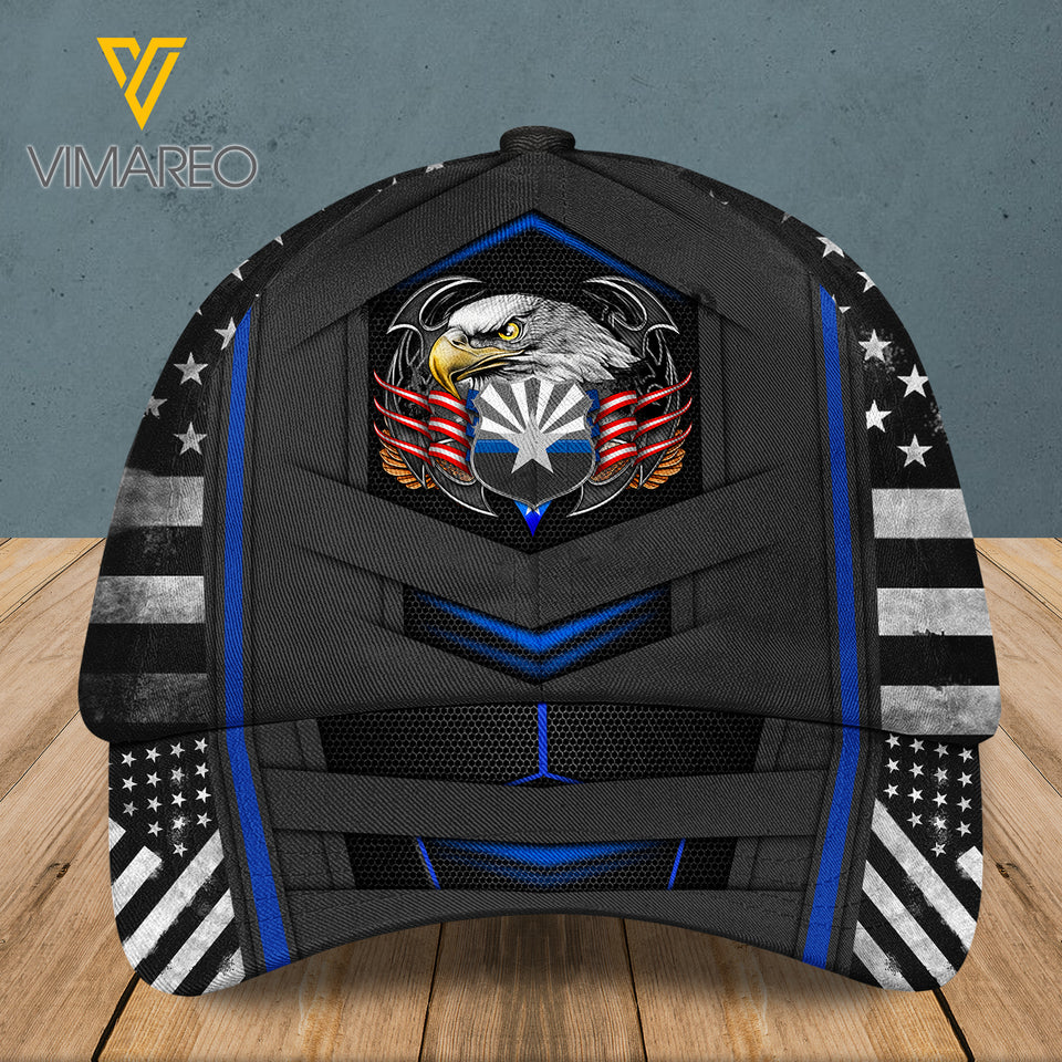Arizona BLUE LUINE Peaked cap 3D CTTE