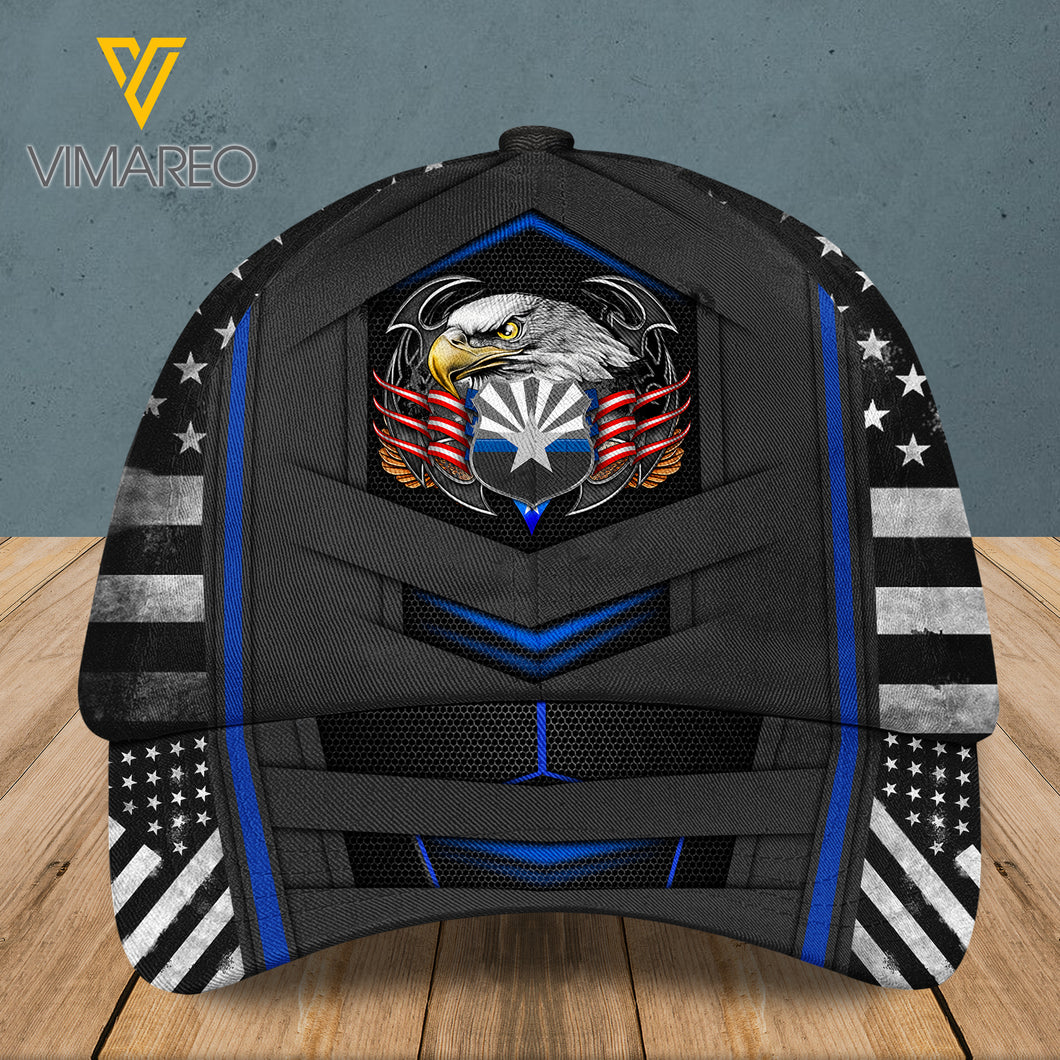 Arizona BLUE LUINE Peaked cap 3D CTTE